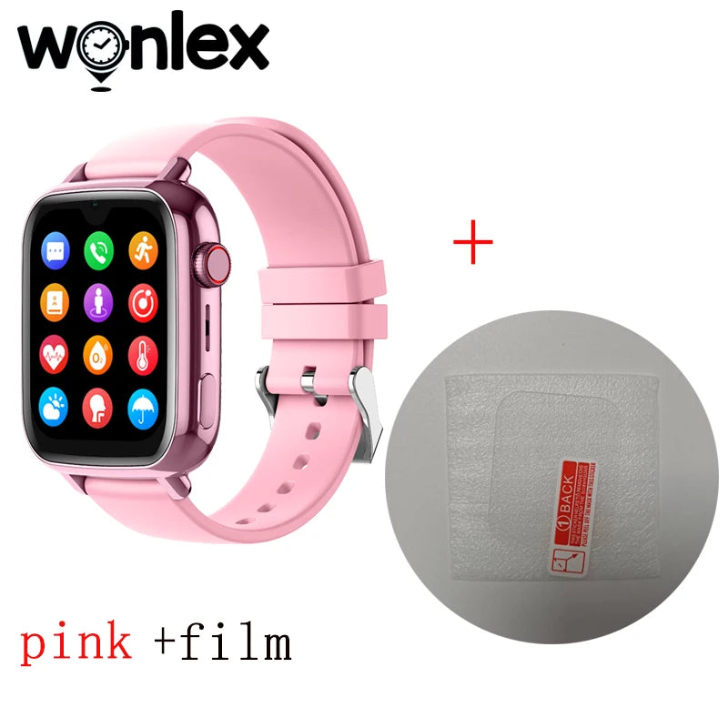 Wonlex 4G Smart Watch Children GPS WiFi Location KT34 Video Call SOS Alert Tracker Monitor Google Store Game Kid SmartWatch 2025