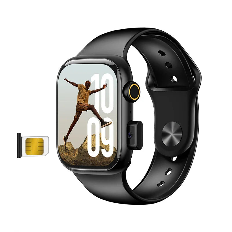 5G Smartwatch Global Version 2.29 Inch AMOLED Display with 180 Degree Rotating Camera Supports SIM Card WiFi GPS Video Calling