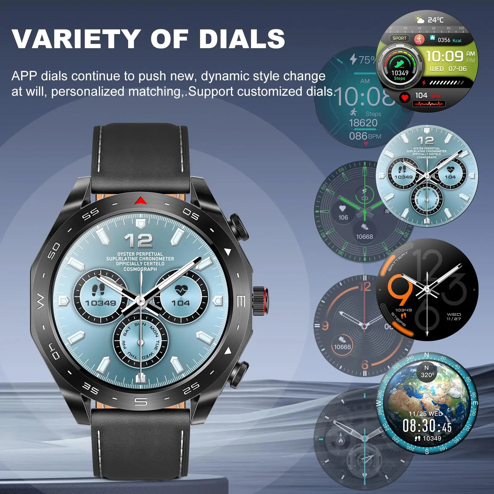 2025 New Smart Watch TWS 2-in-1 Bluetooth Earphones HIFI Sound Quality GPS Heart Rate  Bluetooth Call For Men Women Smartwatches