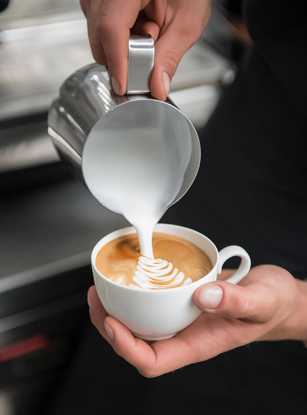 Italian Expresso Coffee Machine Dolce Milk Frother Home Appliances Electric Foam Cappuccino Coffee Maker Semi Automatic Sonifer