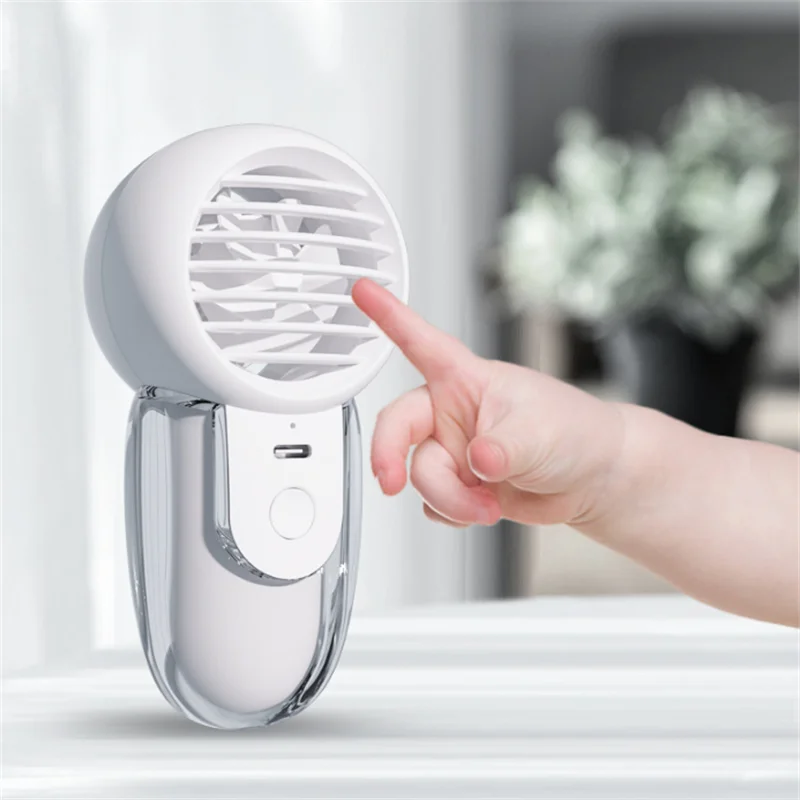 New Product F2B Fan Simple Fan Handheld Mini Fan Children's Handheld Mini Fan Neck Strap