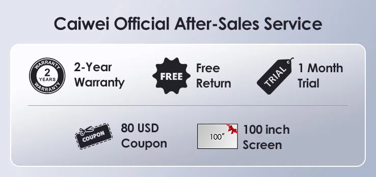 CAIWEI A10R Projector 4k Android for Home Full HD 1080P Auto Focus Wifi 6 3500 ANSI Smart TV Portable Beam projetores no brasil