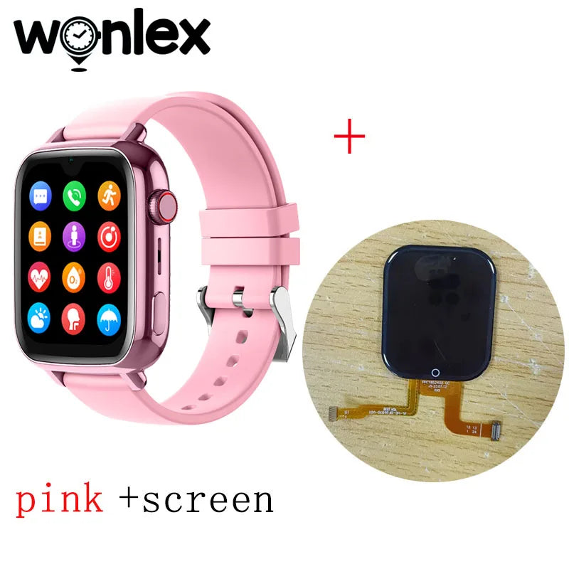 Wonlex 4G Smart Watch Children GPS WiFi Location KT34 Video Call SOS Alert Tracker Monitor Google Store Game Kid SmartWatch 2025