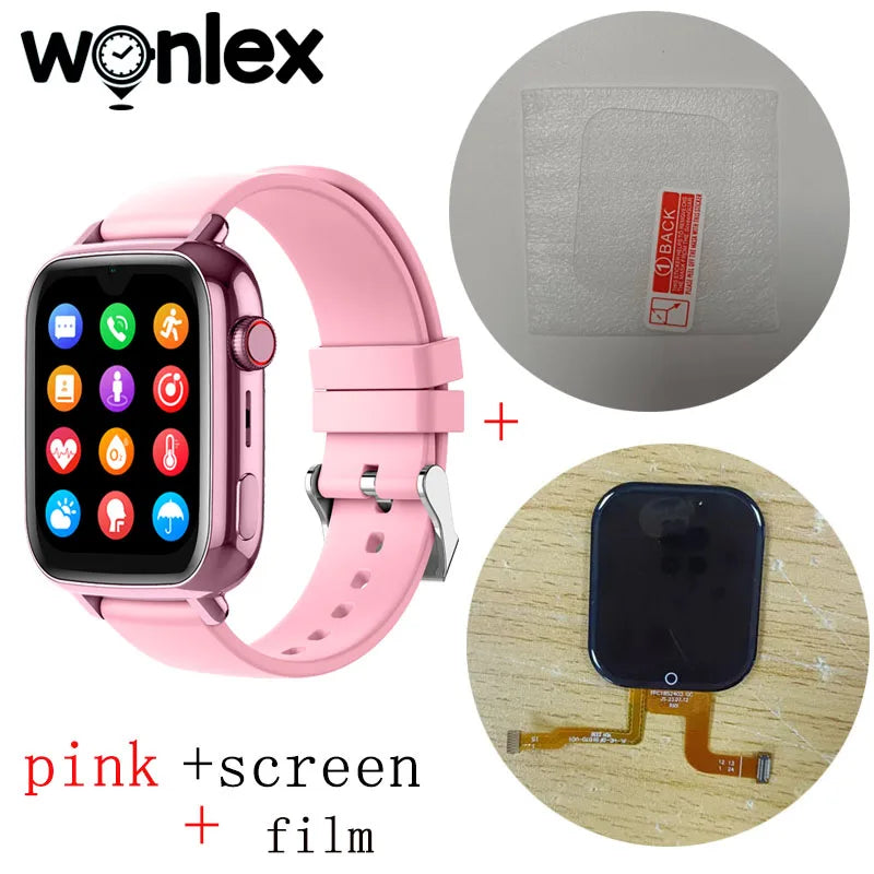 Wonlex 4G Smart Watch Children GPS WiFi Location KT34 Video Call SOS Alert Tracker Monitor Google Store Game Kid SmartWatch 2025