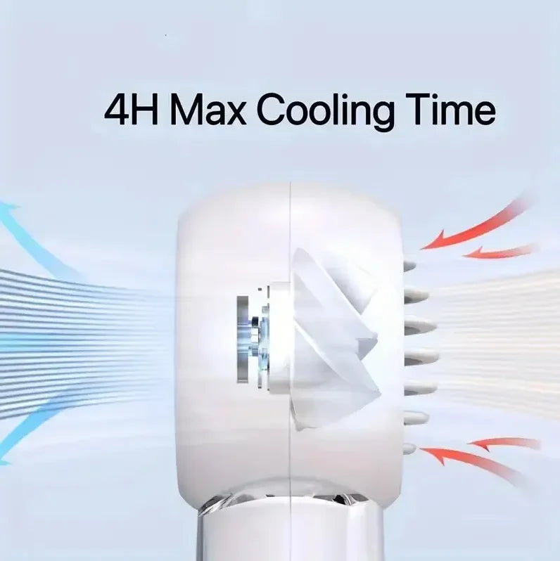 New Product F2B Fan Simple Fan Handheld Mini Fan Children's Handheld Mini Fan Neck Strap