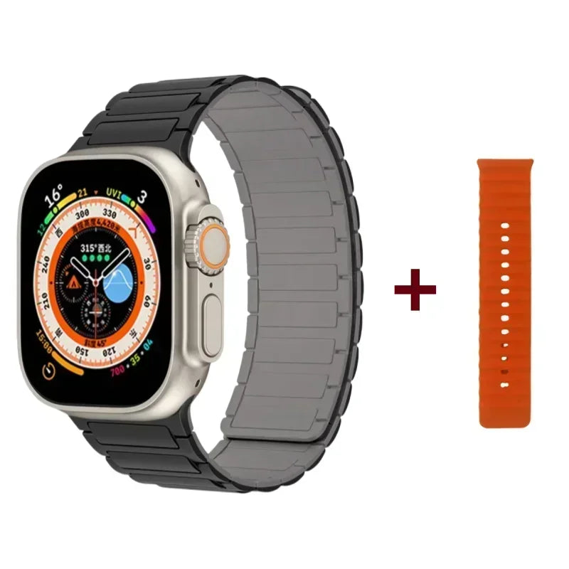 2025 Original HK10 Ultra 3 MAX Smart Watch 4GB ROM AI ROBOT Network Sharing AMOLED NFC Compass GPS Smartwatch for ISO Android