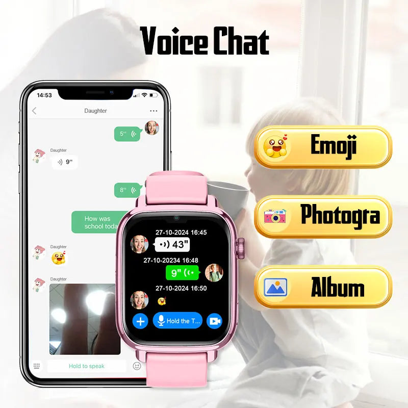 Wonlex 4G Smart Watch Children GPS WiFi Location KT34 Video Call SOS Alert Tracker Monitor Google Store Game Kid SmartWatch 2025