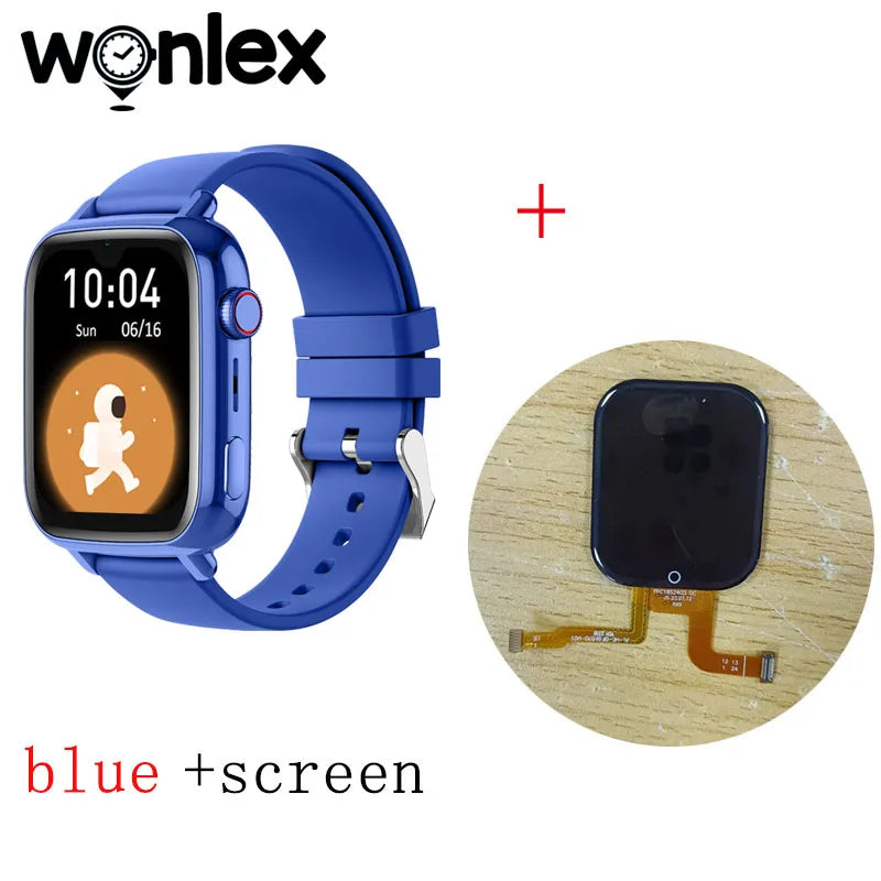 Wonlex 4G Smart Watch Children GPS WiFi Location KT34 Video Call SOS Alert Tracker Monitor Google Store Game Kid SmartWatch 2025