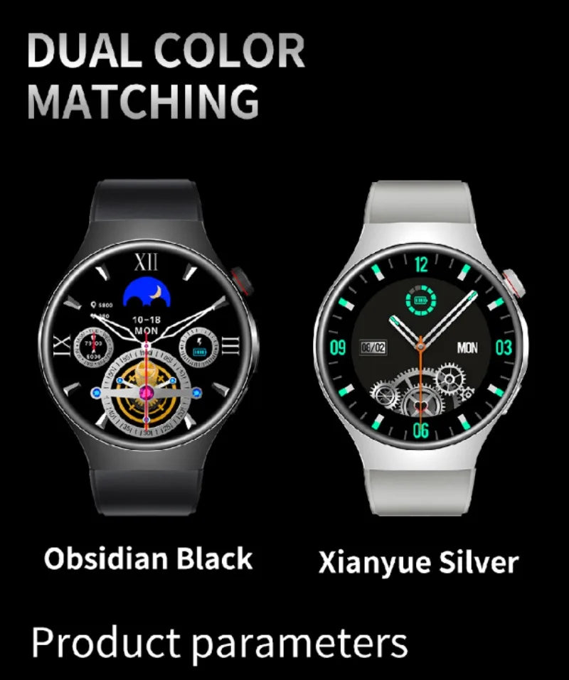 2025 New BW17 Smartwatch 4G Network WiFi GPS Android IOS 1.5 inch Screen Google Play Pedometer Sleep Tracker SIM Card Support