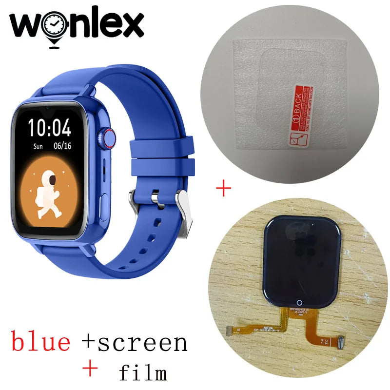 Wonlex 4G Smart Watch Children GPS WiFi Location KT34 Video Call SOS Alert Tracker Monitor Google Store Game Kid SmartWatch 2025