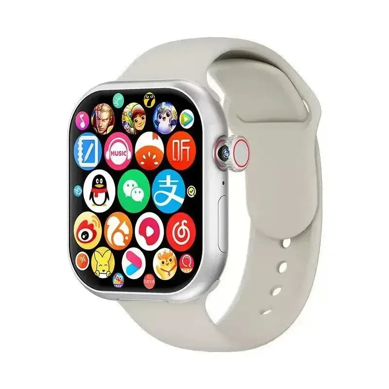 2025 CD20 Smartwatch: 2.29" AMOLED Display, SIM Card & WiFi Call, GPS, 180° Rotatable Camera for Video Calls