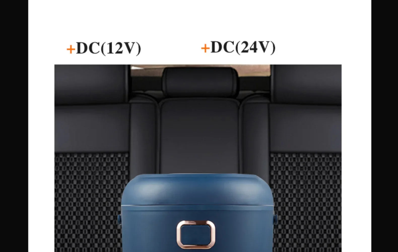 12V 24V 110V 220V 2L four voltage car home rice cooker van car rice cooker for travel global voltage use