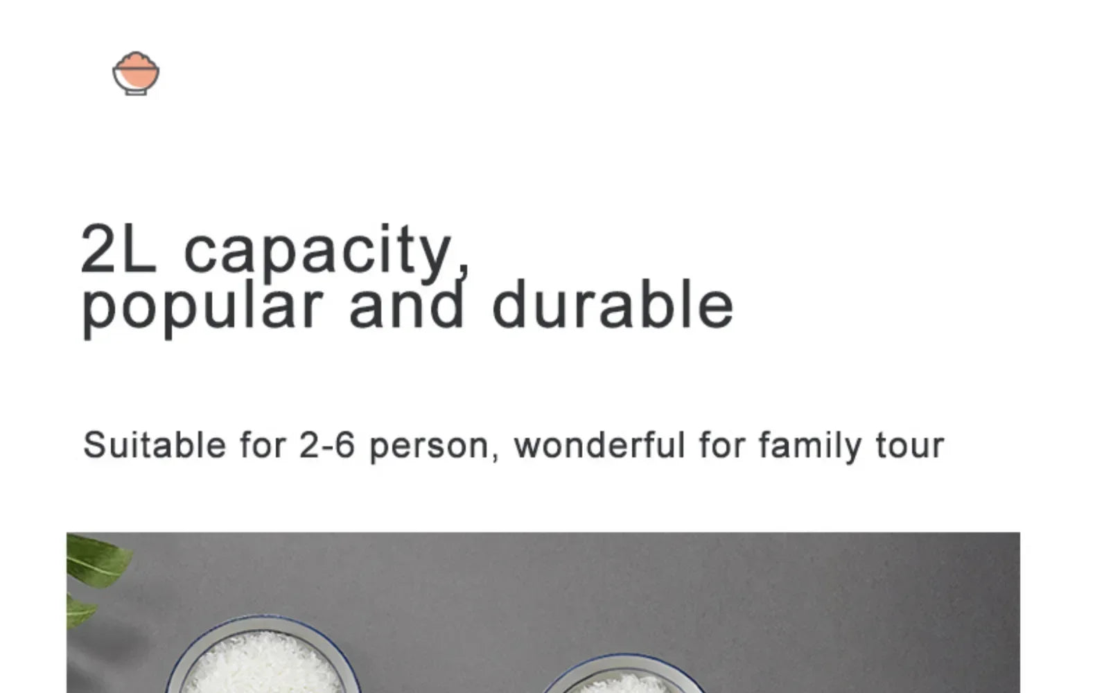 12V 24V 110V 220V 2L four voltage car home rice cooker van car rice cooker for travel global voltage use