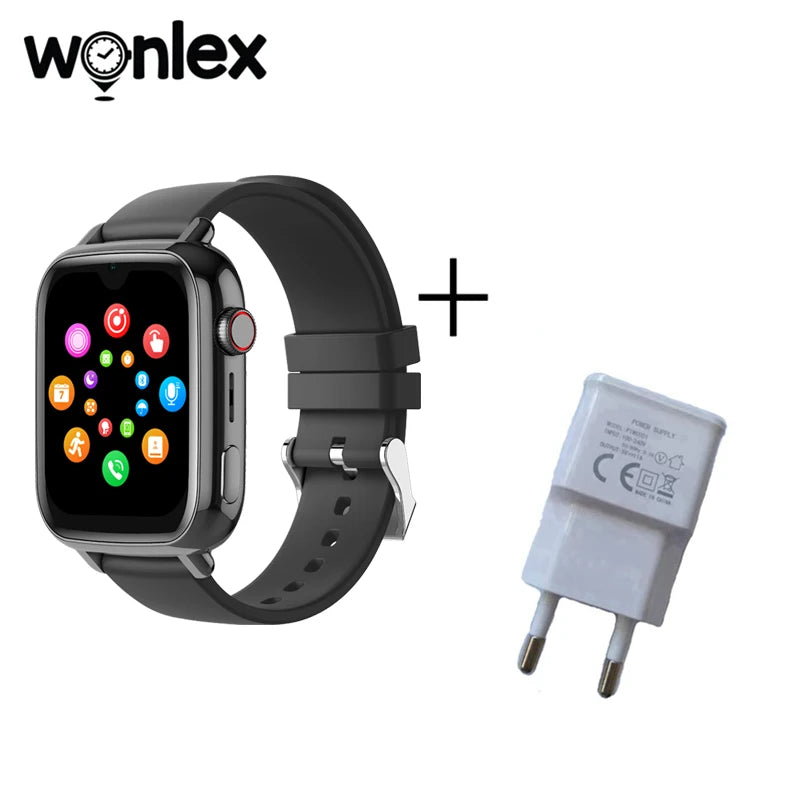 Wonlex 4G Smart Watch Children GPS WiFi Location KT34 Video Call SOS Alert Tracker Monitor Google Store Game Kid SmartWatch 2025